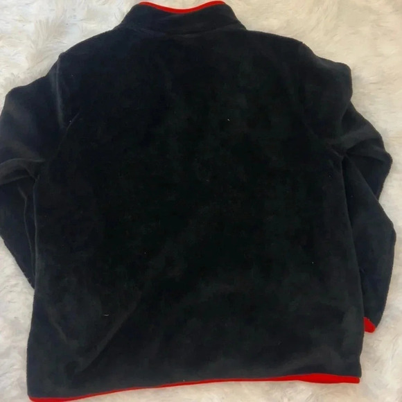 Disney Mickey Mouse and Minnie Mouse Kissing Fleece Zip Up Jacket size Medium - Picture 4 of 4